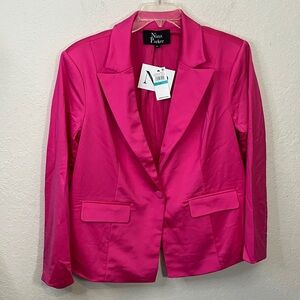 Nina Parker dressy fuchsia blazer
